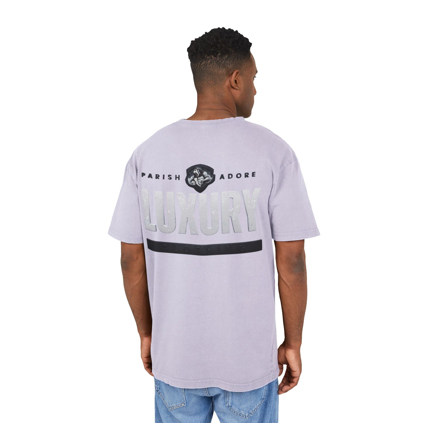 CLASSIC PA Men's Acid Washed Heavy Oversize Tee