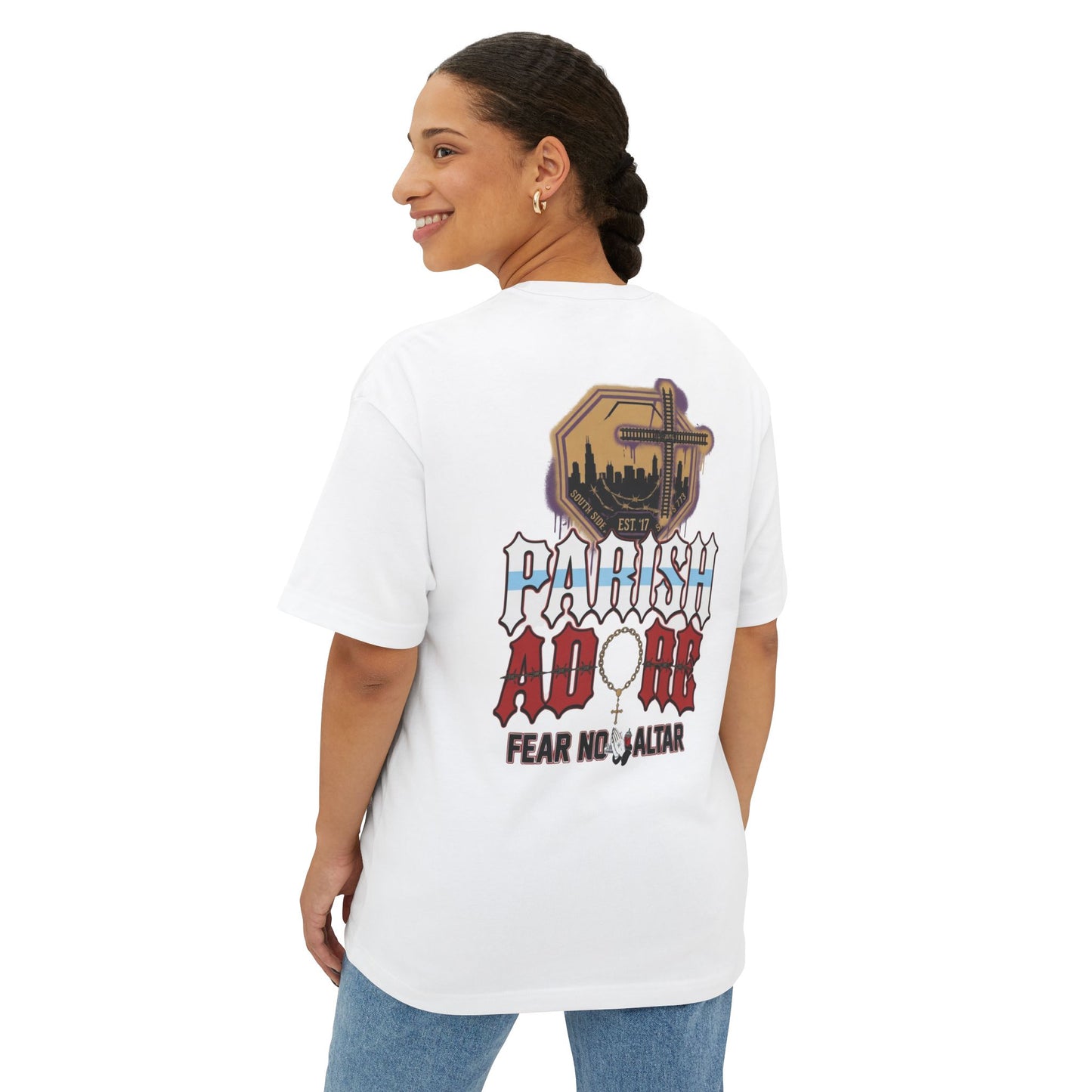 Fear No Altar Oversized Boxy Tee
