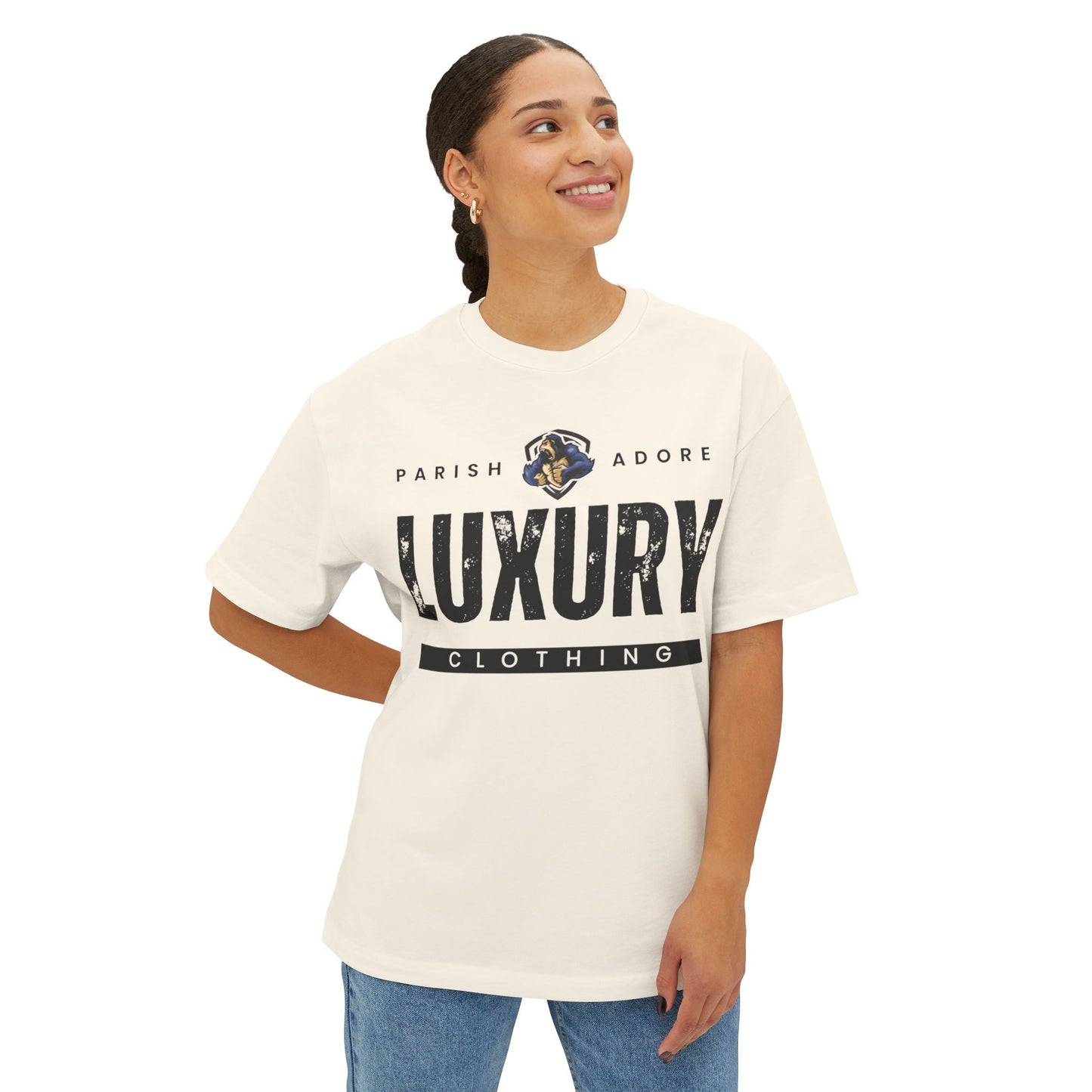 PARISH ADORE Oversized Luxury Tee