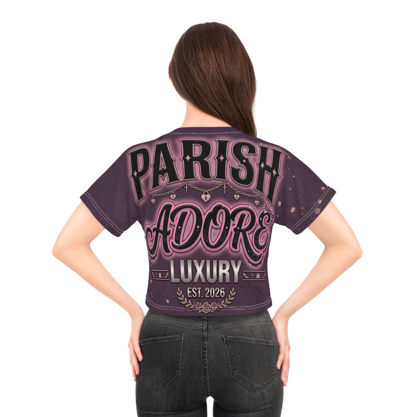 PA Adore Ladies Crop Tee