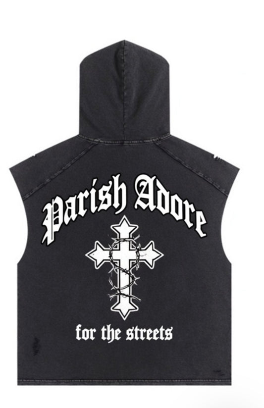 Achor Sleeveless PA Hoodie