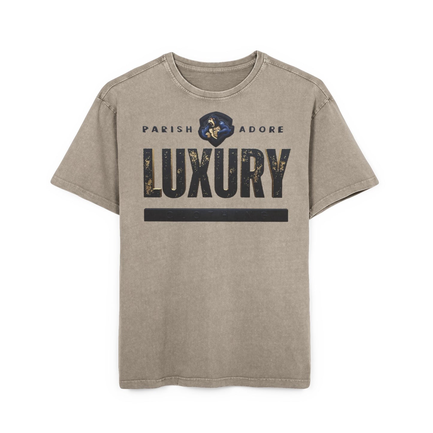 PA CLASSIC Men's Acid Washed Heavy Oversize Tee