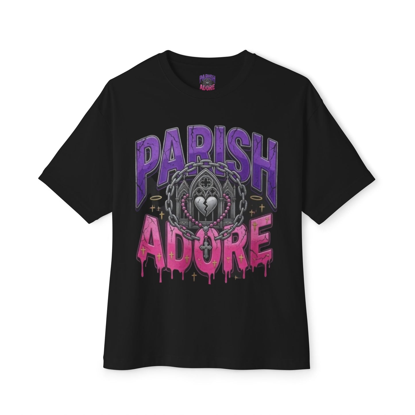 PA Love Conquers Oversized Boxy Tee