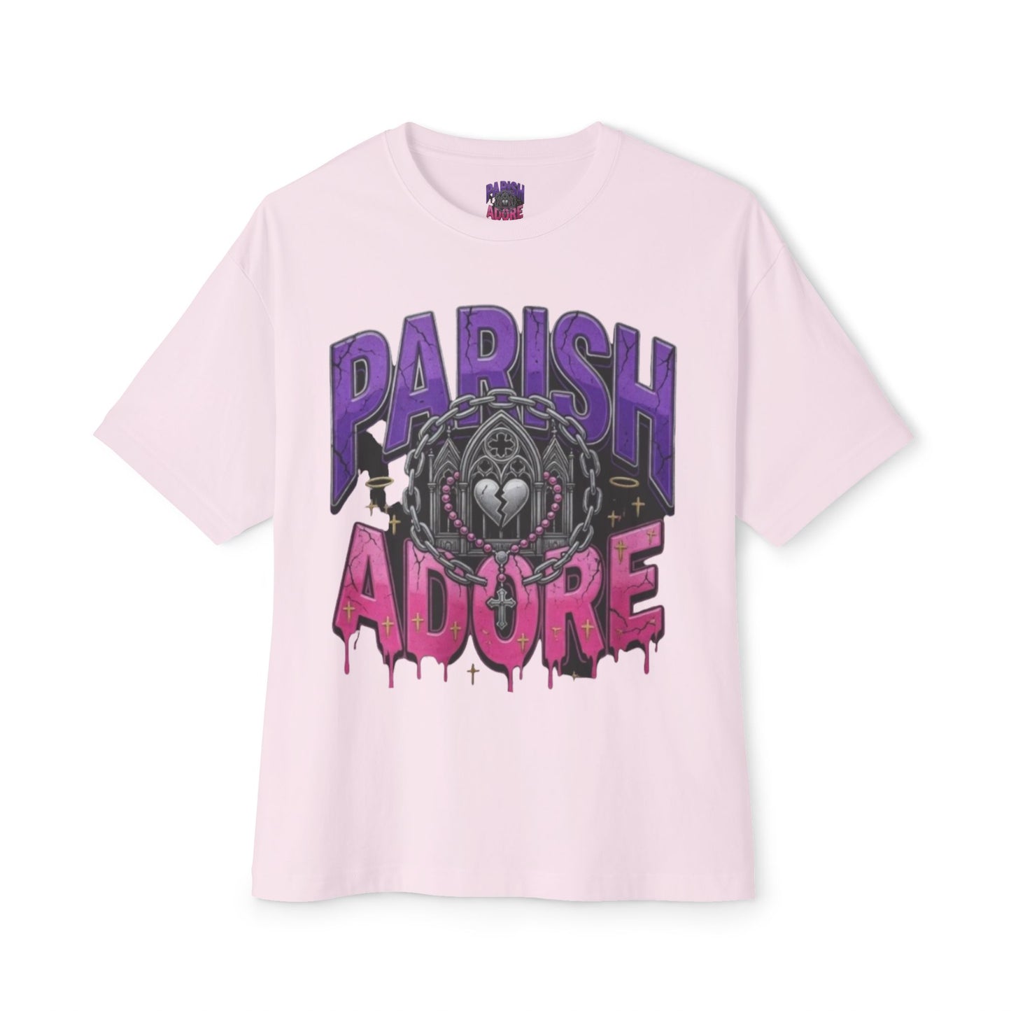PA Love Conquers Oversized Boxy Tee