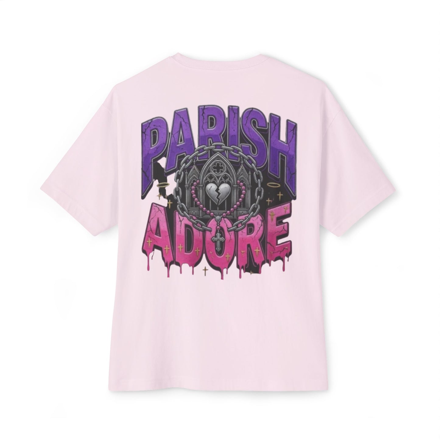 PA Love Conquers Oversized Boxy Tee