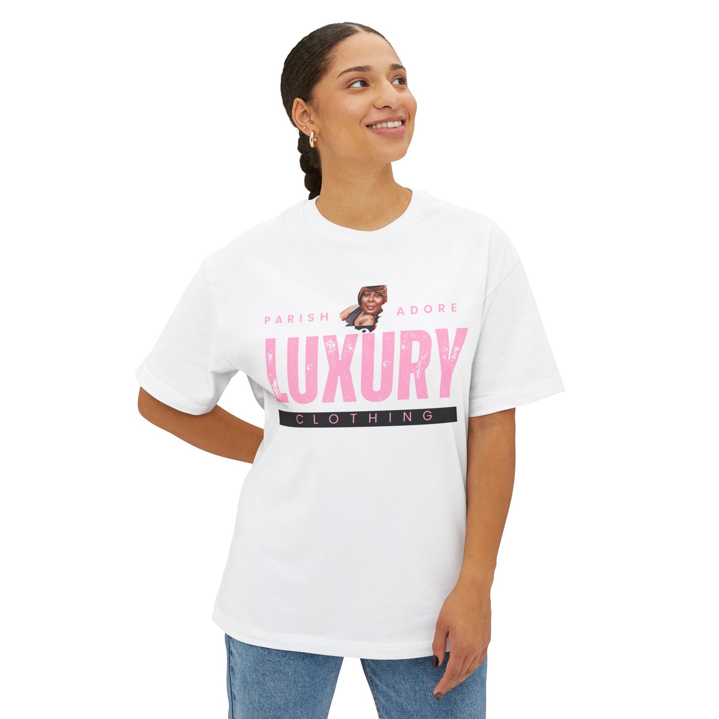 PARISH ADORE Oversized Luxury Tee