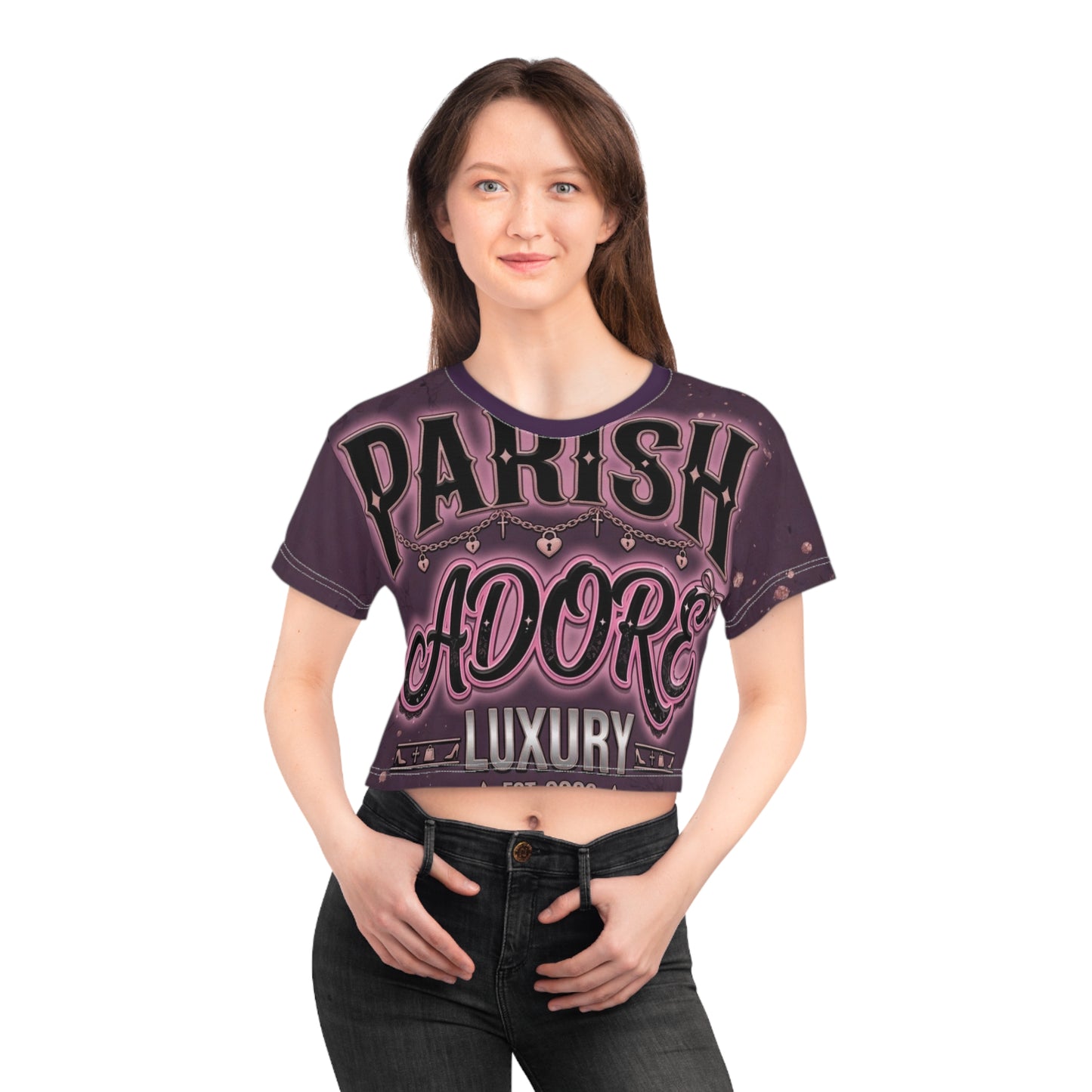 PA Adore Ladies Crop Tee
