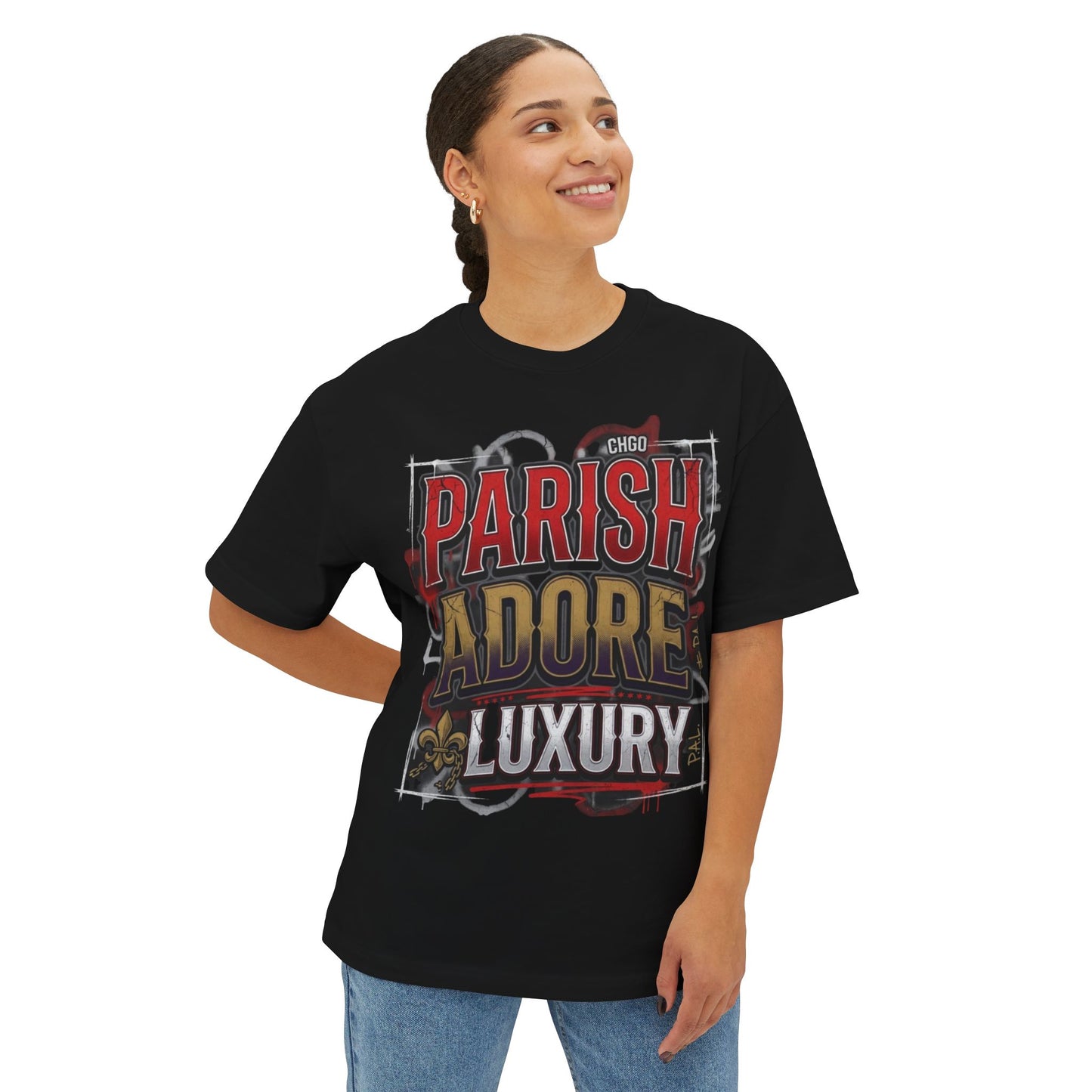 PA On Da Block Oversized Boxy Tee