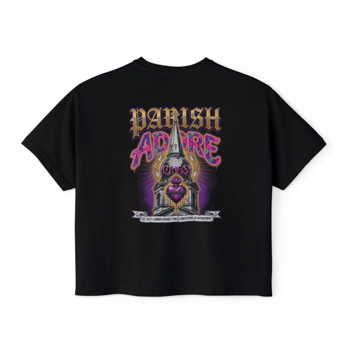 Luxury Statement Women's Boxy Tee — "the luxury shirt that say it all"