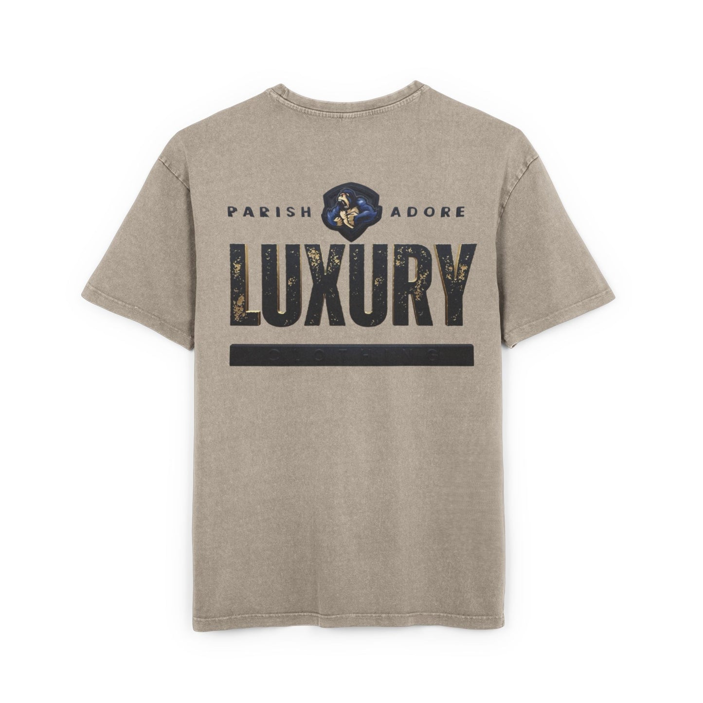 PA CLASSIC Men's Acid Washed Heavy Oversize Tee