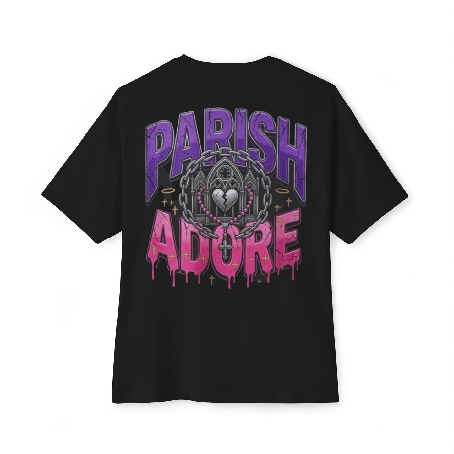 PA Love Conquers Oversized Boxy Tee