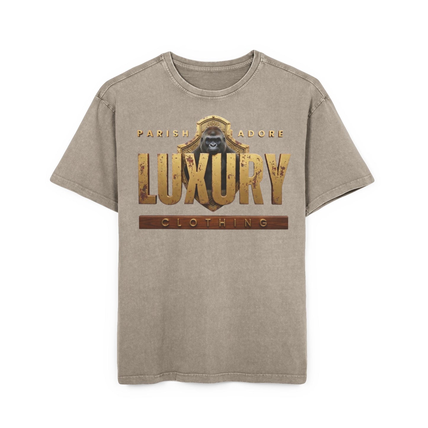 PA NEW CLASSIC Men's Acid Washed Heavy Oversize Tee