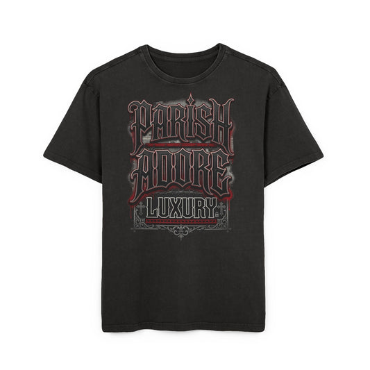 PA Night fall Men's Acid Washed Heavy Oversize Tee