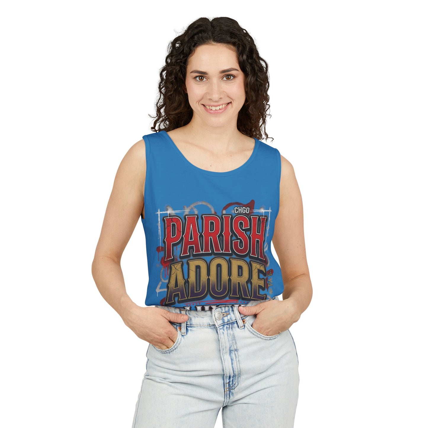 PA ON THE BLOCK TANK TOP