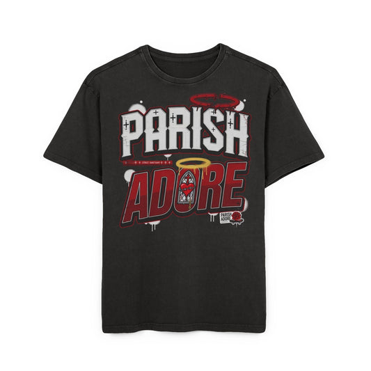 PA Men's Street Sanctuary Acid Washed Heavy Oversize Tee