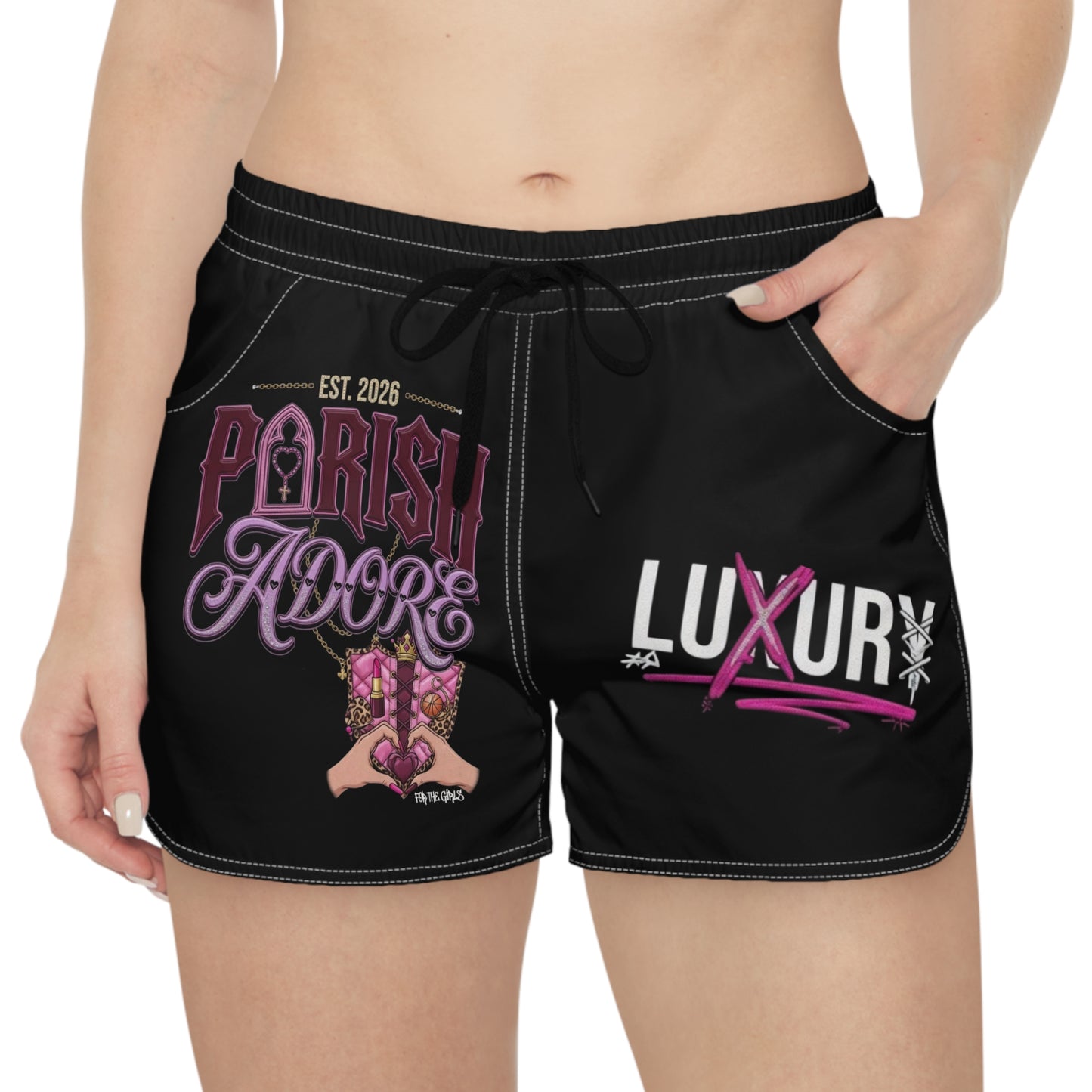 PA LUXURY Women's Casual Shorts