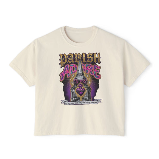Luxury Statement Women's Boxy Tee — "the luxury shirt that say it all"