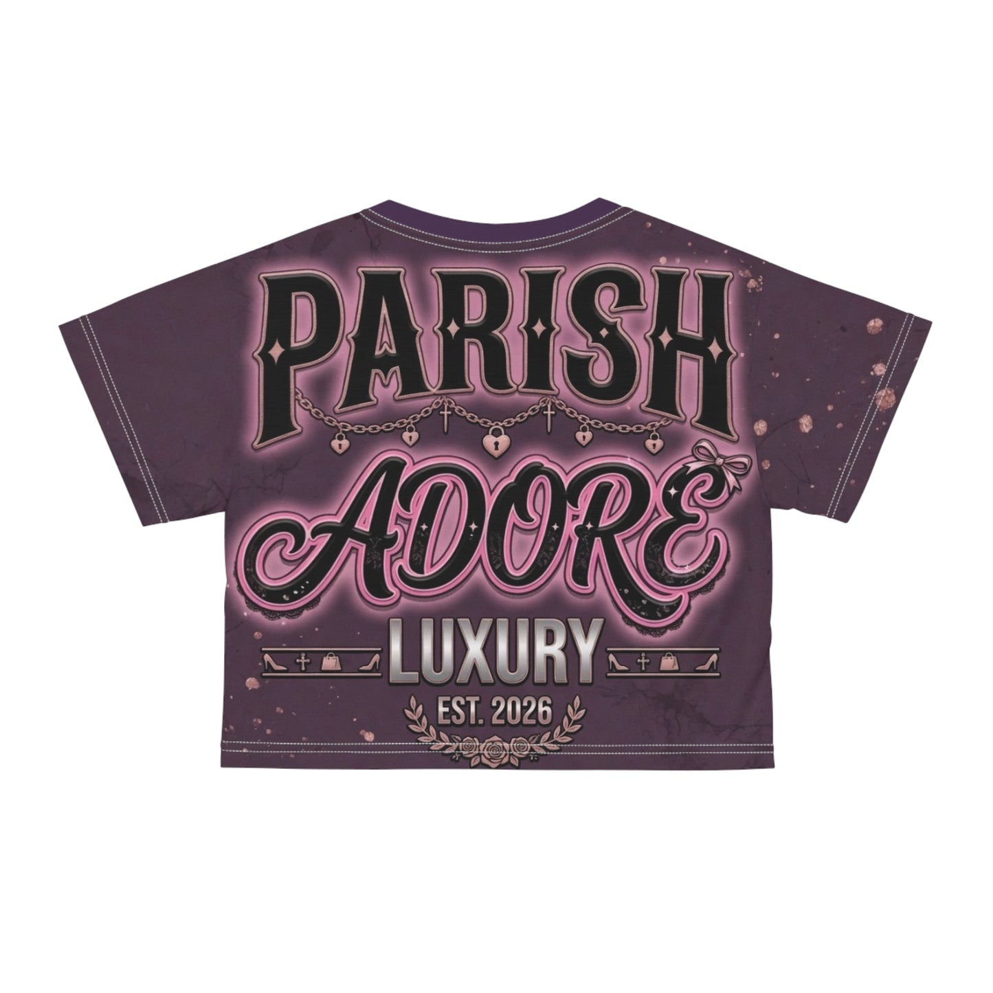 PA Adore Ladies Crop Tee