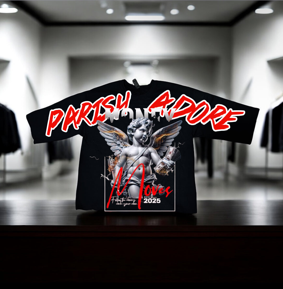 PA Money Maker Mid-Length Oversized Tee's