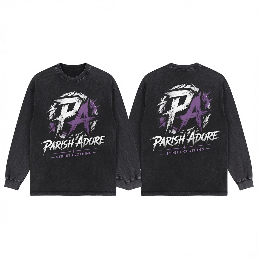 PA Shock Long Sleeve Tee's
