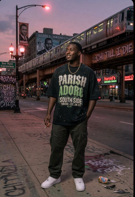 PA South Side Forever Oversized Boxy Tee
