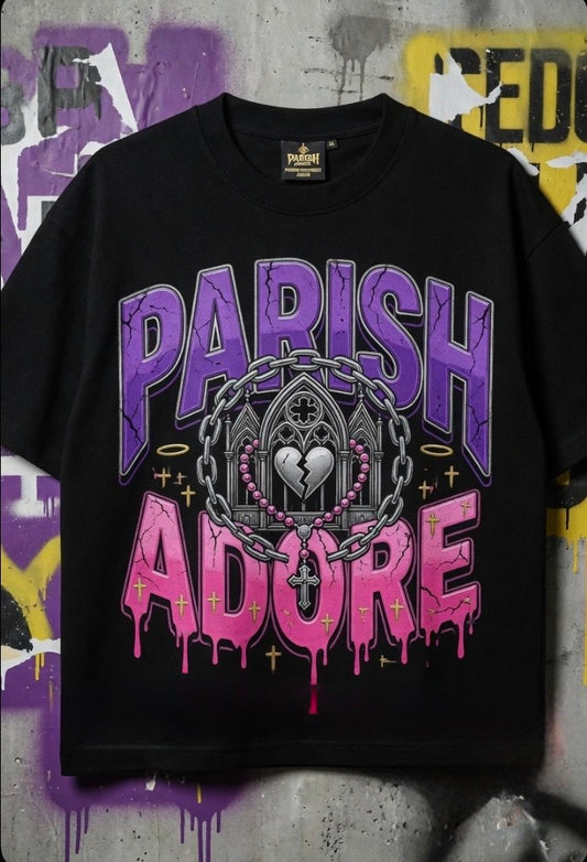PA Love Conquers Oversized Boxy Tee