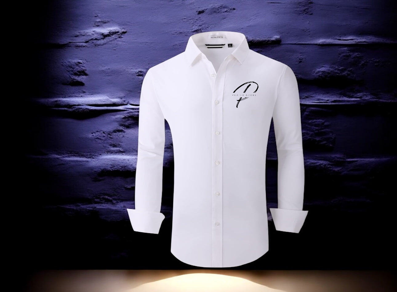 Black and White PA Button Up