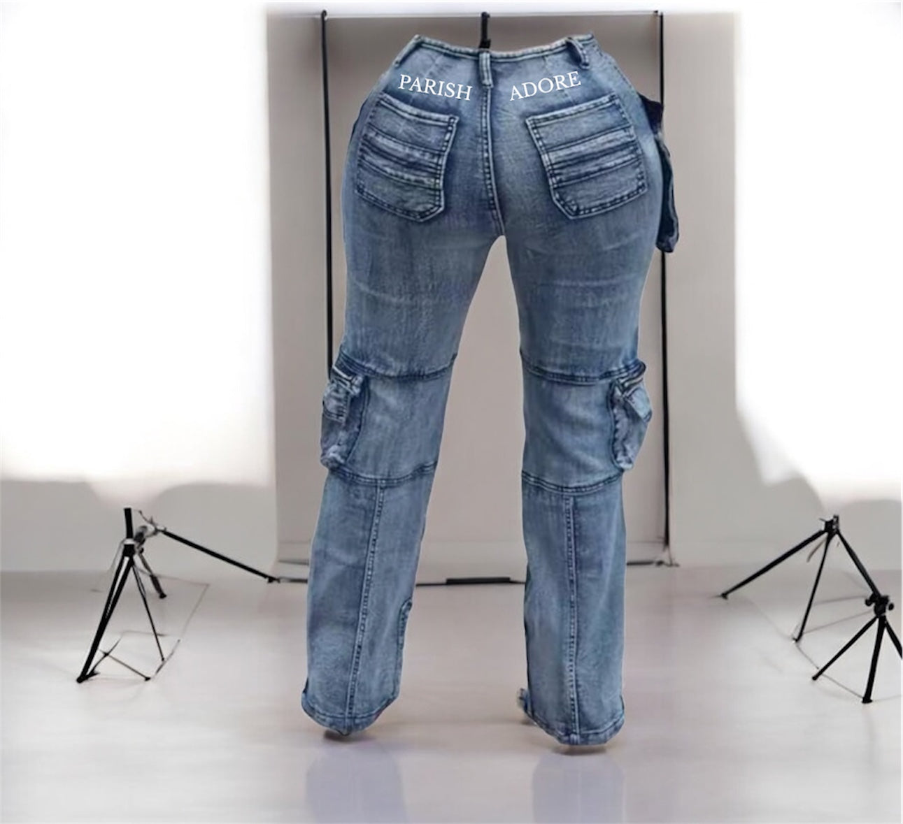 PA Ladies Cargo Jeans
