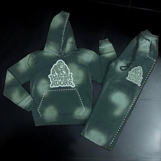 PA Flare Studded Jogging Sets