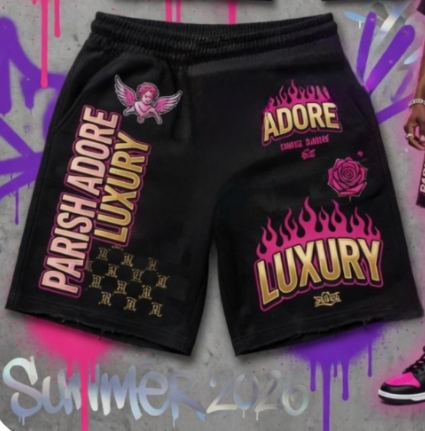 Men's Jogger Shorts (AOP)